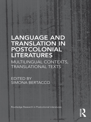 cover image of Language and Translation in Postcolonial Literatures
